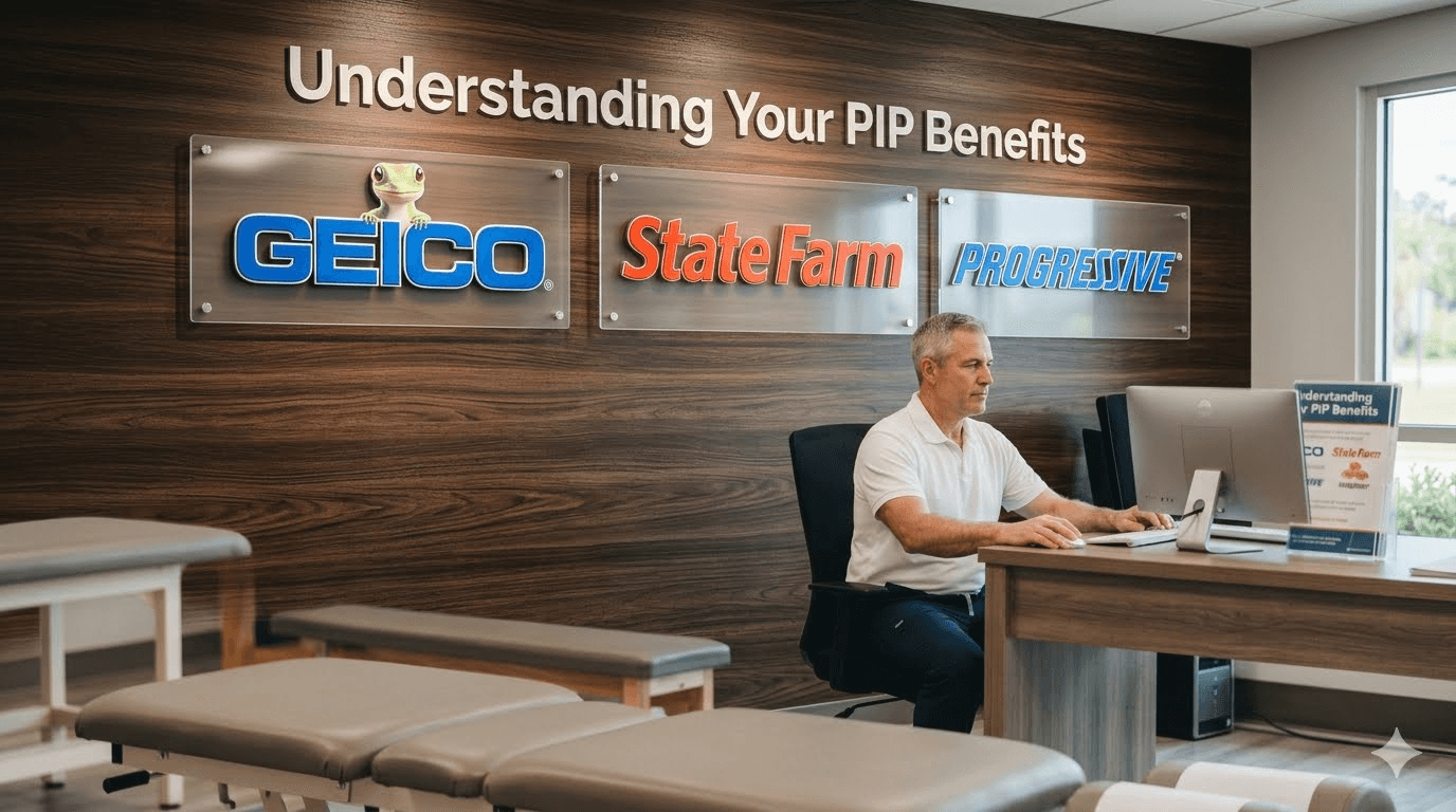 Geico, State Farm, or Progressive After a Tallahassee Crash: How to Use Your PIP for Chiropractic Care