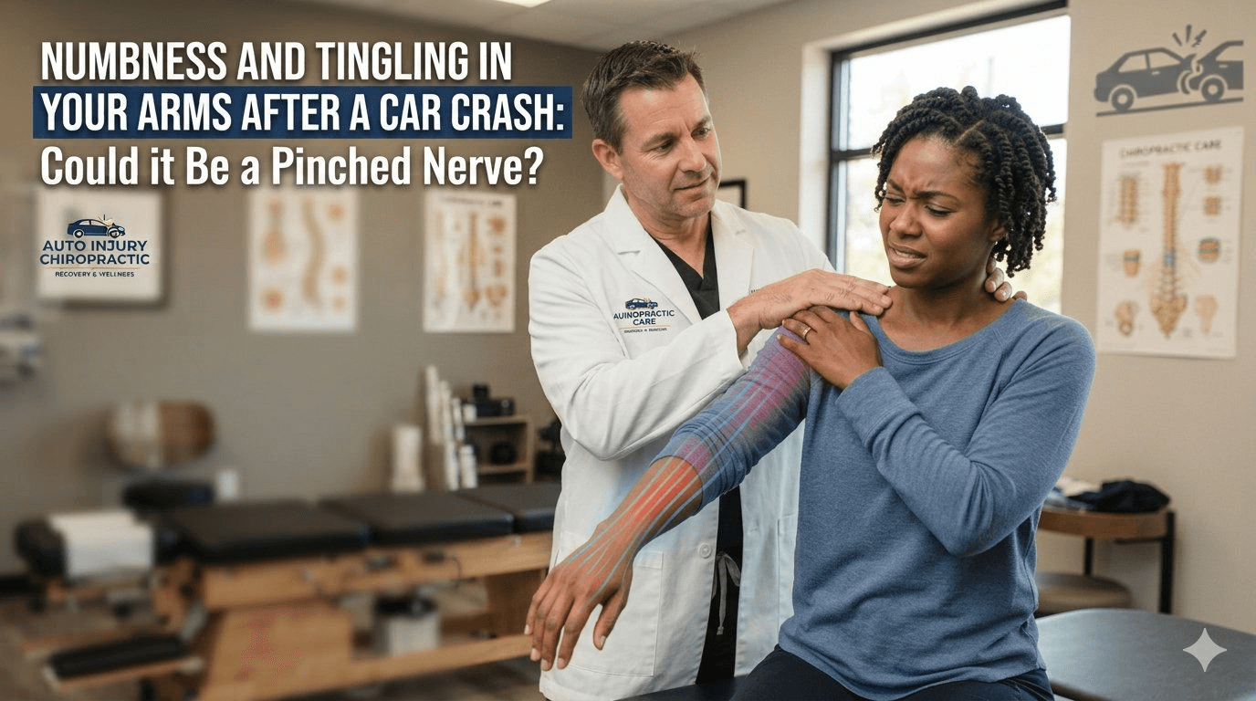 Numbness and Tingling in Your Arms After a Car Crash: Could it Be a Pinched Nerve?